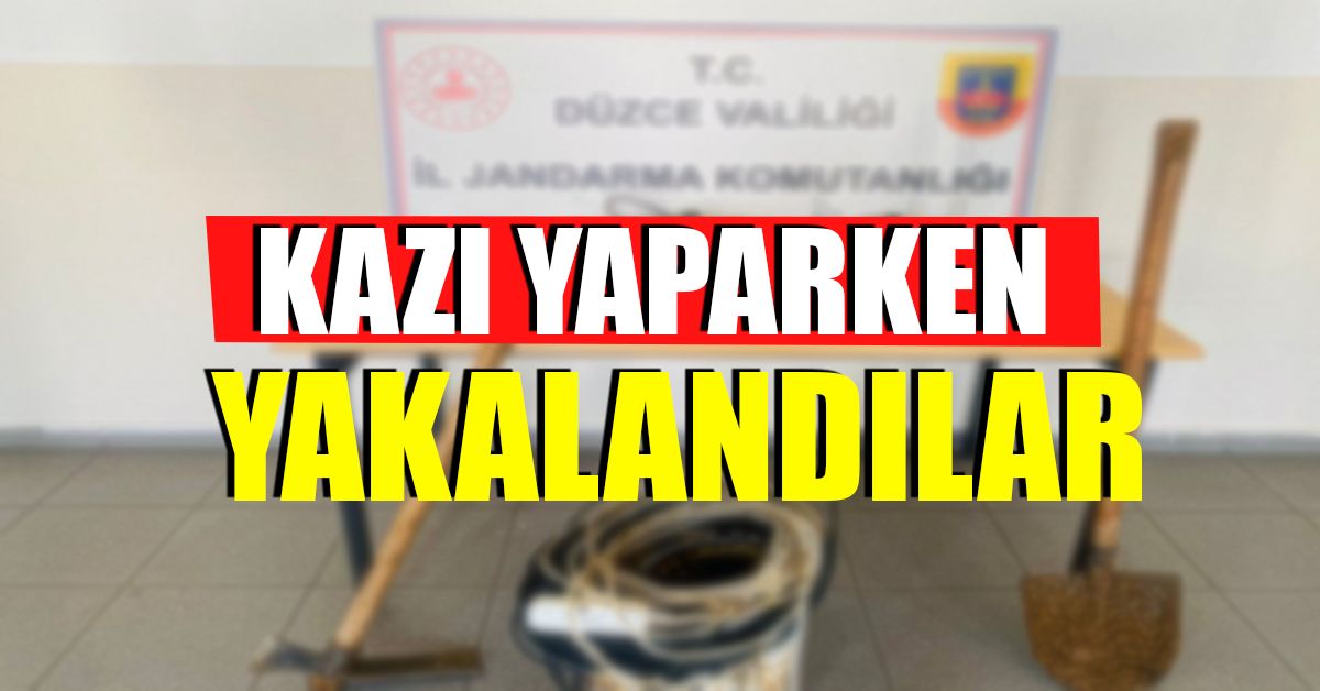 D Zce N N G Lyaka L Es Nde Z Ns N Kazi Yaparken Yakalandilar D Zce