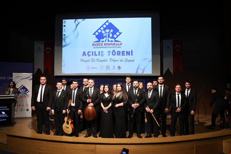 Düzce Konuralp Uluslararası Film Festivali Görkemli Bir Açılışla Başladı