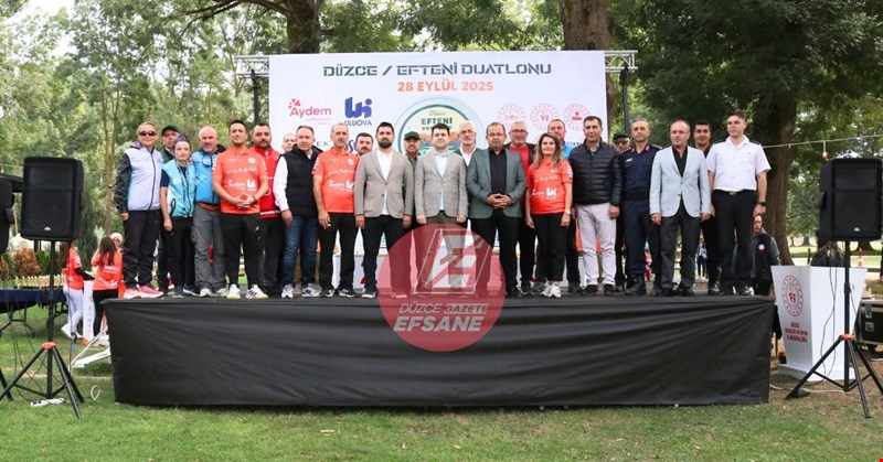 Efteni Gölü’nde Spor ve Doğanın Buluştuğu Heyecan Dolu Duatlon