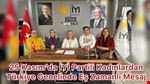 25 Kasım’da İYİ Partili Kadınlardan Türkiye Genelinde Eş Zamanlı Mesaj: