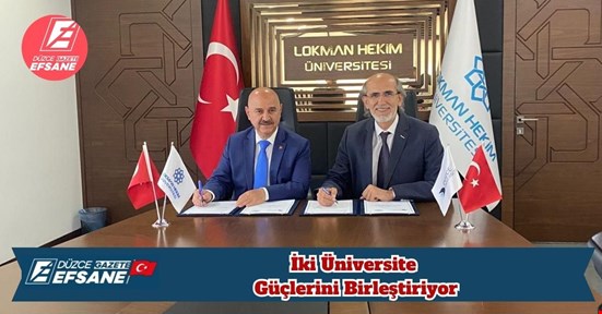 İki Üniversite Güçlerini Birleştiriyor