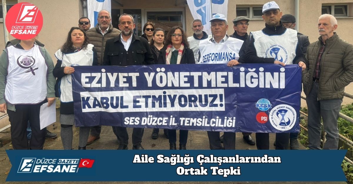 Aile Sağlığı Çalışanlarından Ortak Tepki