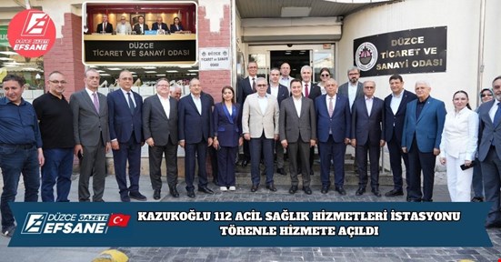 Ali Babacan’dan Düzce TSO’ya Ziyaret