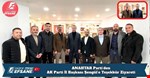 ANAHTAR Parti’den AK Parti İl Başkanı Hasan Şengül’e Teşekkür Ziyareti