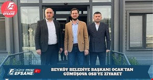 BEYKÖY BELEDİYE BAŞKANI OCAK’TAN GÜMÜŞOVA OSB’YE ZİYARET