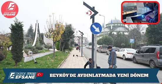 BEYKÖY’DE AYDINLATMADA YENİ DÖNEM