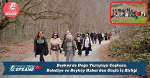 Beyköy’de Doğa Yürüyüşü Coşkusu: Belediye ve Beyköy Haber’den Güçlü İş Birliği