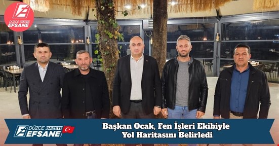 Beyköy’de Hizmet Atağı: Başkan Ocak, Fen İşleri Ekibiyle Yol Haritasını Belirledi