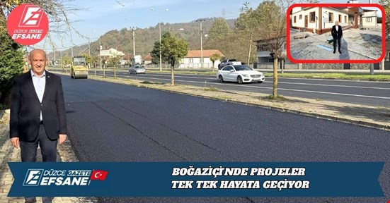 BOĞAZİÇİ’NDE PROJELER TEK TEK HAYATA GEÇİYOR