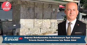 Boğaziçi Belediyesi’nden Su Kullanımıyla İlgili Açıklama: “Evlerde Kesinti Yaşanmaması İçin Önlem Aldık”