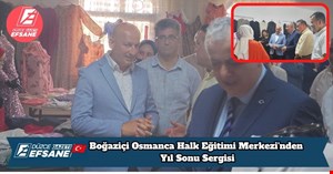 Boğaziçi Osmanca Halk Eğitimi Merkezi'nden Yıl Sonu Sergisi