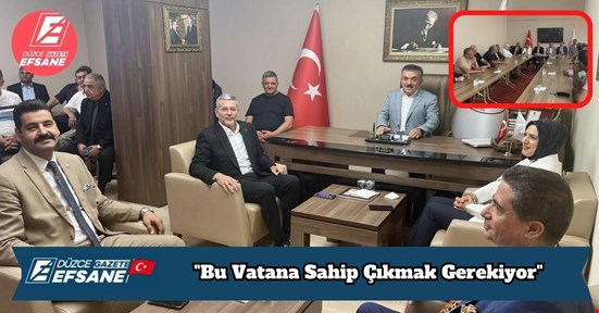 "Bu Vatana Sahip Çıkmak Gerekiyor"