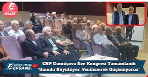 CHP Gümüşova İlçe Kongresi Tamamlandı: “Umudu Büyütüyor, Yenilenerek Güçleniyoruz”