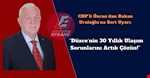 CHP’li Özcan’dan Bakan Uraloğlu’na Sert Uyarı: “Düzce’nin 30 Yıllık Ulaşım Sorunlarını Artık Çözün!”