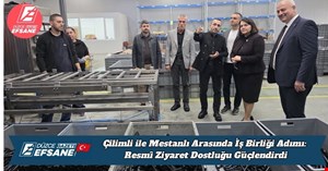 Çilimli ile Mestanlı Arasında İş Birliği Adımı: Resmî Ziyaret Dostluğu Güçlendirdi