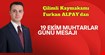 Çilimli Kaymakamı Furkan Alpay’dan 19 Ekim Muhtarlar Günü Mesajı