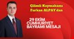 Çilimli Kaymakamı Furkan Alpay’dan 29 Ekim Cumhuriyet Bayramı Mesajı