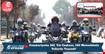 Cumhuriyetin 102. Yılı Coşkusu, 102 Motosikletle Yollarda Yaşandı!