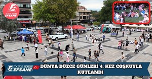 DÜNYA DÜZCE GÜNLERİ 4. KEZ COŞKUYLA KUTLANDI