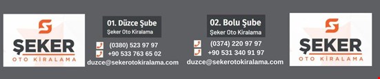 DÜZCE ŞEKER OTO KİRALAMA