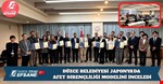 DÜZCE BELEDİYESİ JAPONYA’DA AFET DİRENÇLİLİĞİ MODELİNİ İNCELEDİ