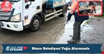 Düzce Belediyesi Yağış Alarmında