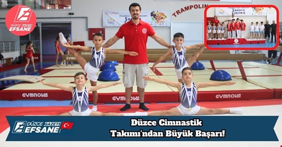 Düzce Cimnastik Takımı’ndan Büyük Başarı!