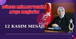 Düzce Milletvekili Ayşe Keşir'den 12 Kasım Mesajı