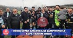 DÜZCE SÜPER AMATÖR LİGİ ŞAMPİYONUNA KUPA TAKDİM EDİLDİ