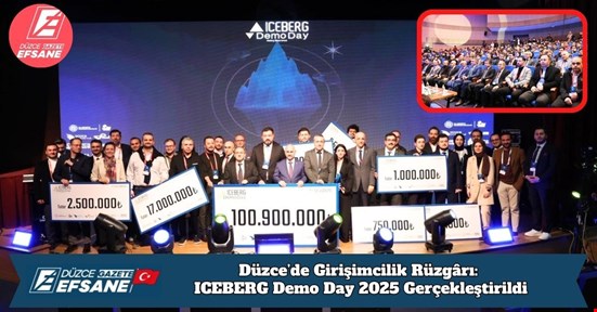 Düzce’de Girişimcilik Rüzgârı: ICEBERG Demo Day 2025 Gerçekleştirildi