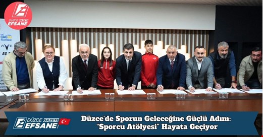 Düzce’de Sporun Geleceğine Güçlü Adım: “Sporcu Atölyesi” Hayata Geçiyor