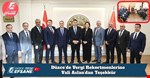 Düzce’de Vergi Rekortmenlerine Vali Aslan’dan Teşekkür