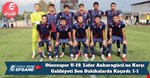Düzcespor U-19, Lider Ankaragücü’ne Karşı Galibiyeti Son Dakikalarda Kaçırdı: 1-1