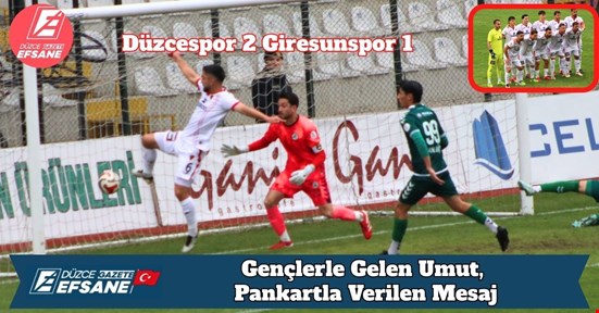 Düzcespor 2 Giresunspor 1