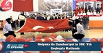 Gölyaka’da Cumhuriyet’in 102. Yılı Coşkuyla Kutlandı