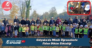 Gölyaka’da Minik Öğrencilerle Fidan Dikim Etkinliği