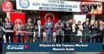 Gölyaka’da Süt Toplama Merkezi Hizmete Açıldı
