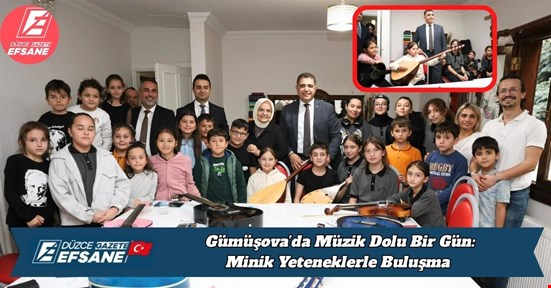 Gümüşova’da Müzik Dolu Bir Gün: Minik Yeteneklerle Buluşma