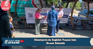 Gümüşova’da Sağlıklı Yaşam İçin Örnek Etkinlik