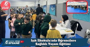 Işık İlkokulu’nda Öğrencilere Sağlıklı Yaşam Eğitimi