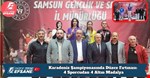 Karadeniz Şampiyonasında Düzce Fırtınası: 4 Sporcudan 4 Altın Madalya