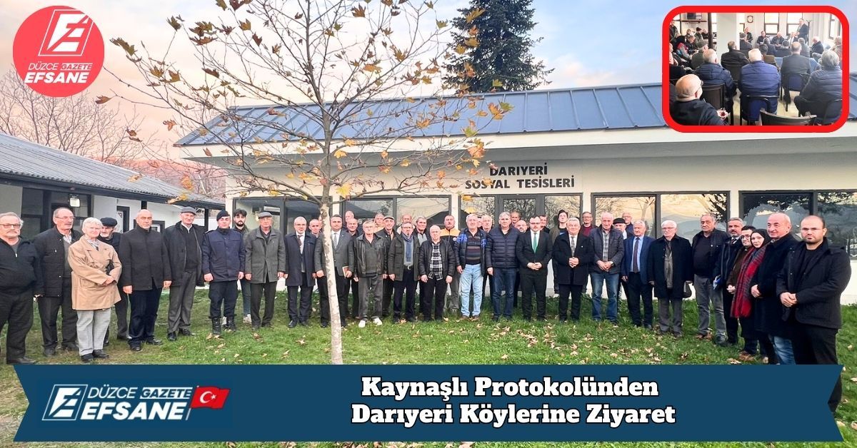 Kaynaşlı Protokolünden Darıyeri Köylerine Ziyaret