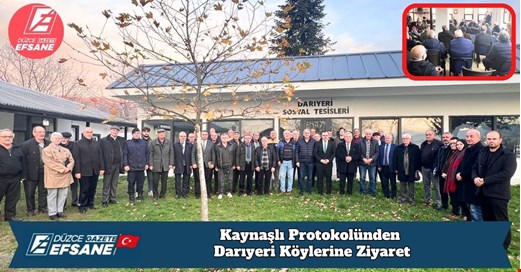 Kaynaşlı Protokolünden Darıyeri Köylerine Ziyaret