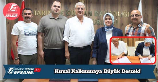 Kırsal Kalkınmaya Büyük Destek!