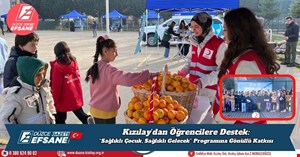 Kızılay’dan Öğrencilere Destek: “Sağlıklı Çocuk, Sağlıklı Gelecek” Programına Gönüllü Katkısı