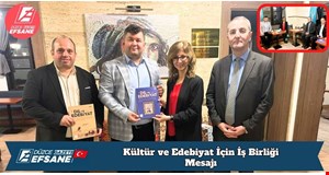 Kültür ve Edebiyat İçin İş Birliği Mesajı