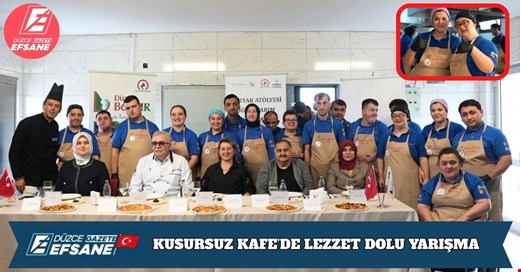 KUSURSUZ KAFE’DE LEZZET DOLU YARIŞMA