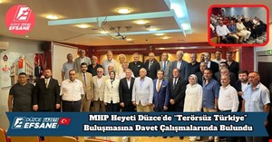 MHP Heyeti Düzce’de “Terörsüz Türkiye” Buluşmasına Davet Çalışmalarında Bulundu