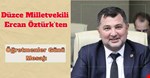 Milletvekili Ercan Öztürk’ten Öğretmenler Günü’ne Özel Mesaj:
