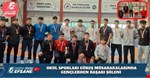 OKUL SPORLARI GÜREŞ MÜSABAKALARINDA GENÇLERDEN BAŞARI ŞÖLENİ